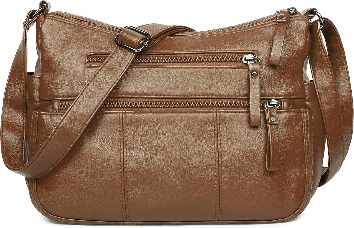 Purses for Women Soft PU Leather Shoulder Bag Ladies Crossbody Purse and handbags Lightweight Pocketbook