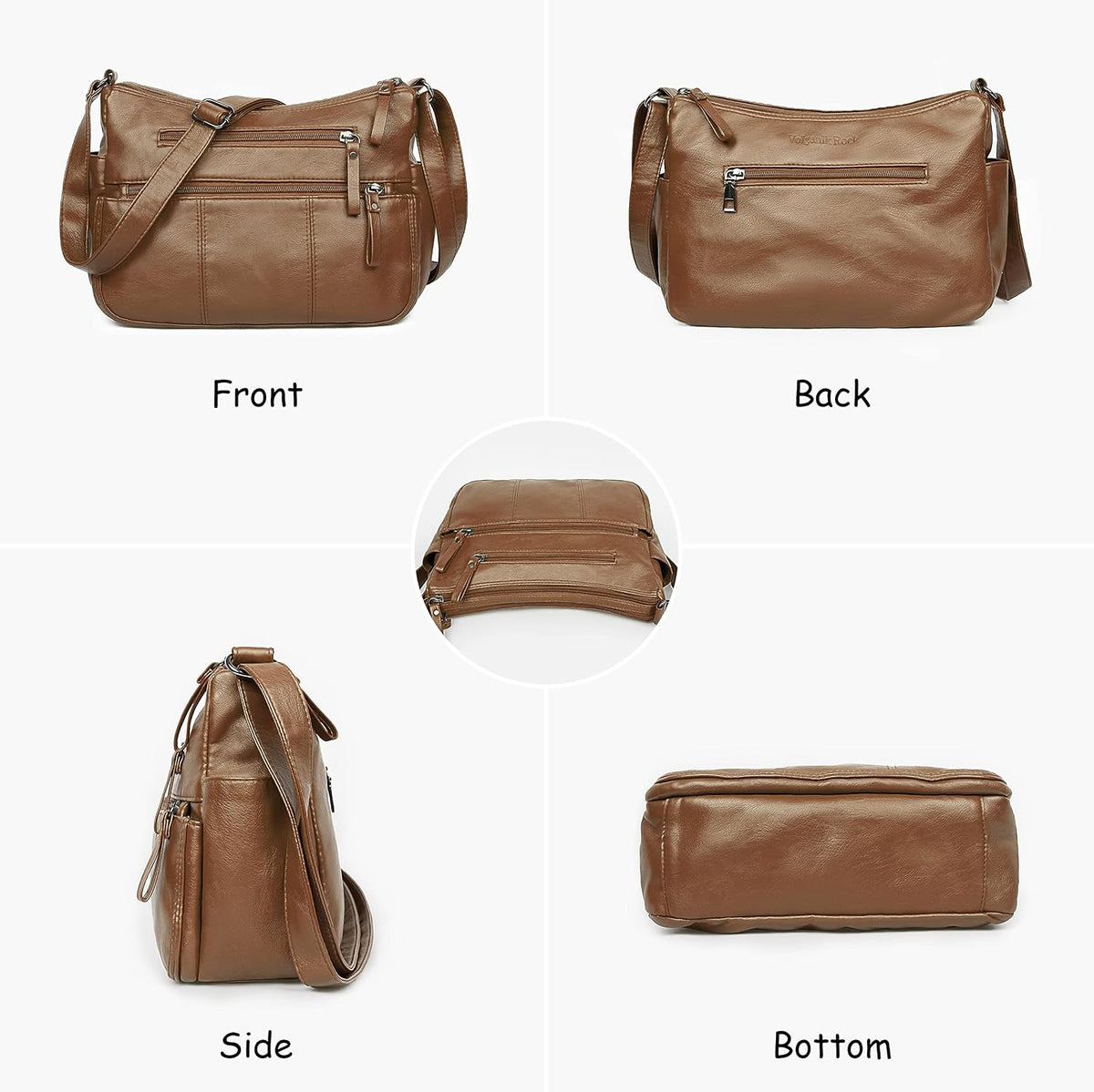 Purses for Women Soft PU Leather Shoulder Bag Ladies Crossbody Purse and handbags Lightweight Pocketbook