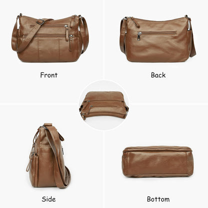 Purses for Women Soft PU Leather Shoulder Bag Ladies Crossbody Purse and handbags Lightweight Pocketbook