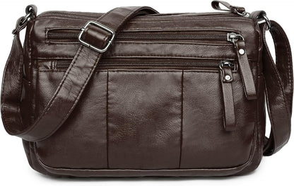 Purses for Women Soft PU Leather Shoulder Bag Ladies Crossbody Purse and handbags Lightweight Pocketbook
