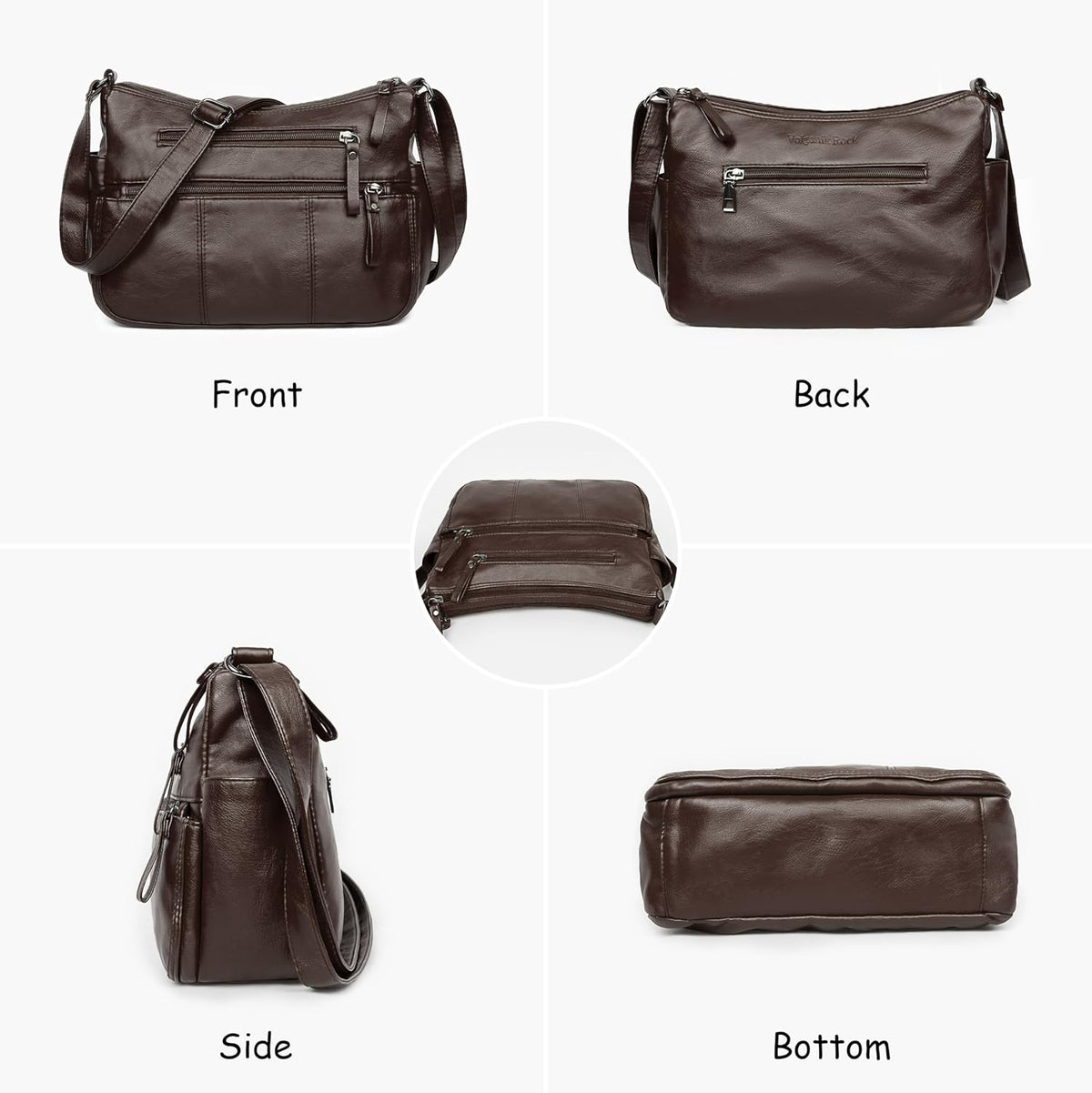 Purses for Women Soft PU Leather Shoulder Bag Ladies Crossbody Purse and handbags Lightweight Pocketbook