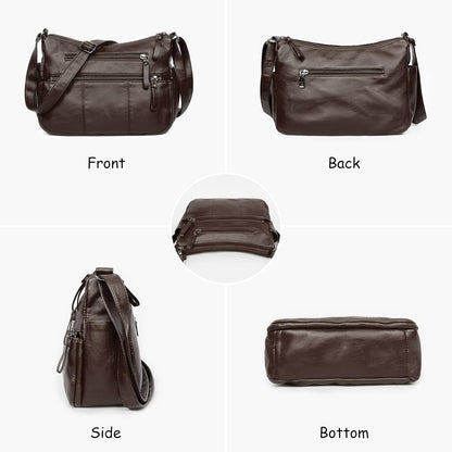 Purses for Women Soft PU Leather Shoulder Bag Ladies Crossbody Purse and handbags Lightweight Pocketbook