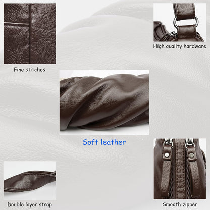 Purses for Women Soft PU Leather Shoulder Bag Ladies Crossbody Purse and handbags Lightweight Pocketbook