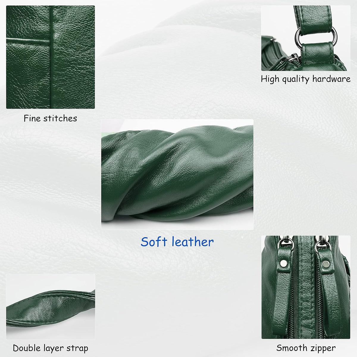 Purses for Women Soft PU Leather Shoulder Bag Ladies Crossbody Purse and handbags Lightweight Pocketbook
