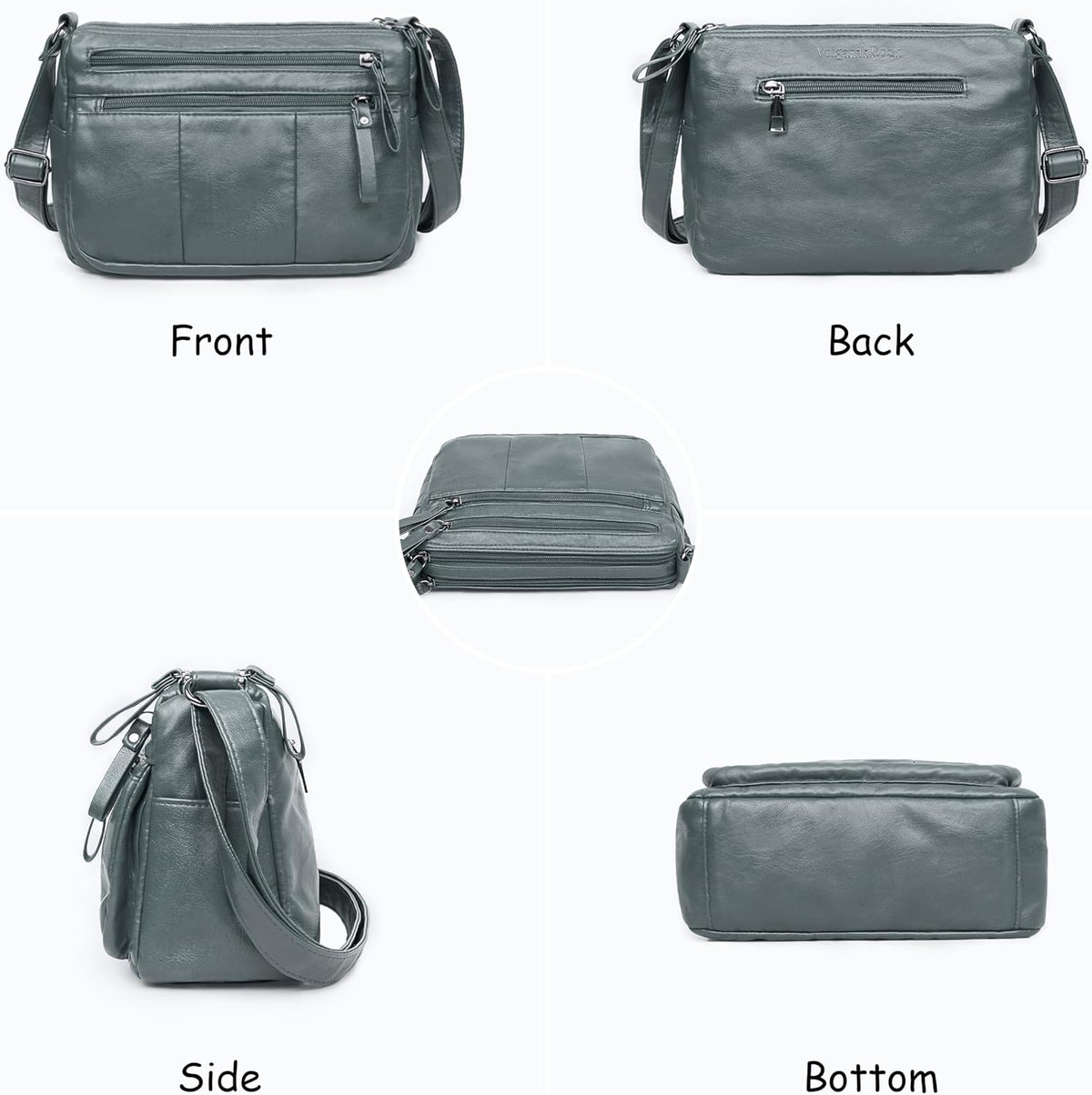 Purses for Women Soft PU Leather Shoulder Bag Ladies Crossbody Purse and handbags Lightweight Pocketbook