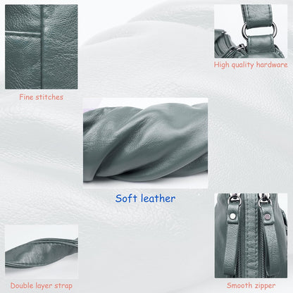Purses for Women Soft PU Leather Shoulder Bag Ladies Crossbody Purse and handbags Lightweight Pocketbook