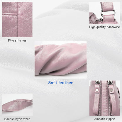 Purses for Women Soft PU Leather Shoulder Bag Ladies Crossbody Purse and handbags Lightweight Pocketbook