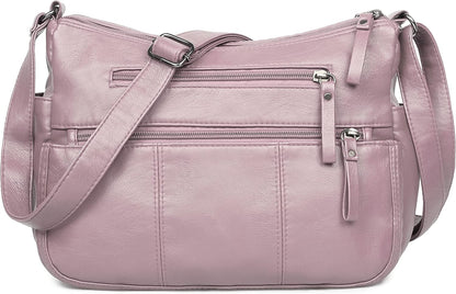 Purses for Women Soft PU Leather Shoulder Bag Ladies Crossbody Purse and handbags Lightweight Pocketbook