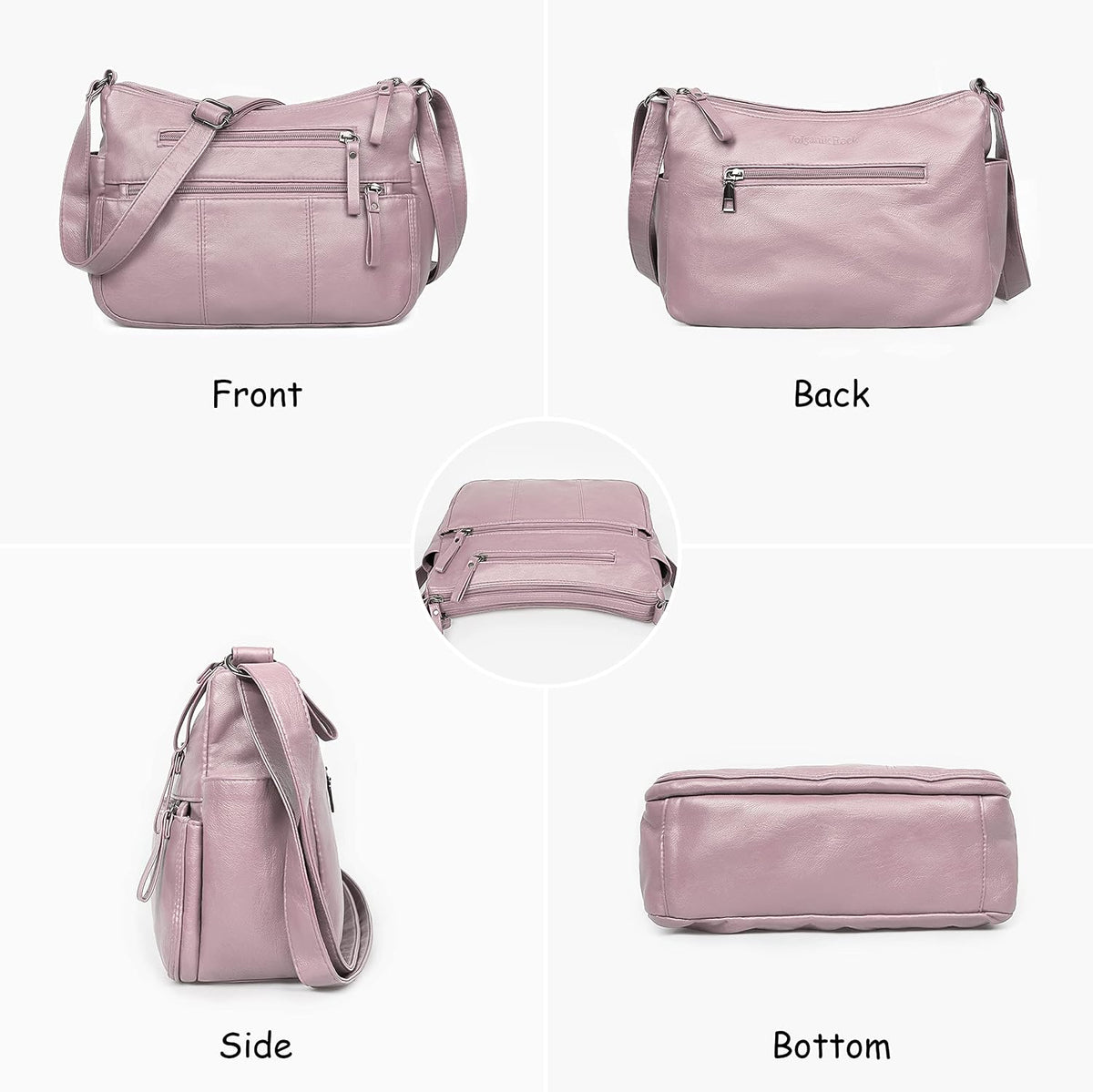 Purses for Women Soft PU Leather Shoulder Bag Ladies Crossbody Purse and handbags Lightweight Pocketbook
