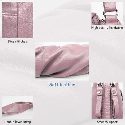 Purses for Women Soft PU Leather Shoulder Bag Ladies Crossbody Purse and handbags Lightweight Pocketbook