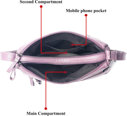Purses for Women Soft PU Leather Shoulder Bag Ladies Crossbody Purse and handbags Lightweight Pocketbook