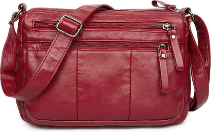 Purses for Women Soft PU Leather Shoulder Bag Ladies Crossbody Purse and handbags Lightweight Pocketbook