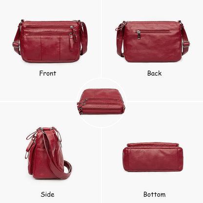 Purses for Women Soft PU Leather Shoulder Bag Ladies Crossbody Purse and handbags Lightweight Pocketbook