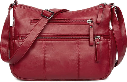 Purses for Women Soft PU Leather Shoulder Bag Ladies Crossbody Purse and handbags Lightweight Pocketbook