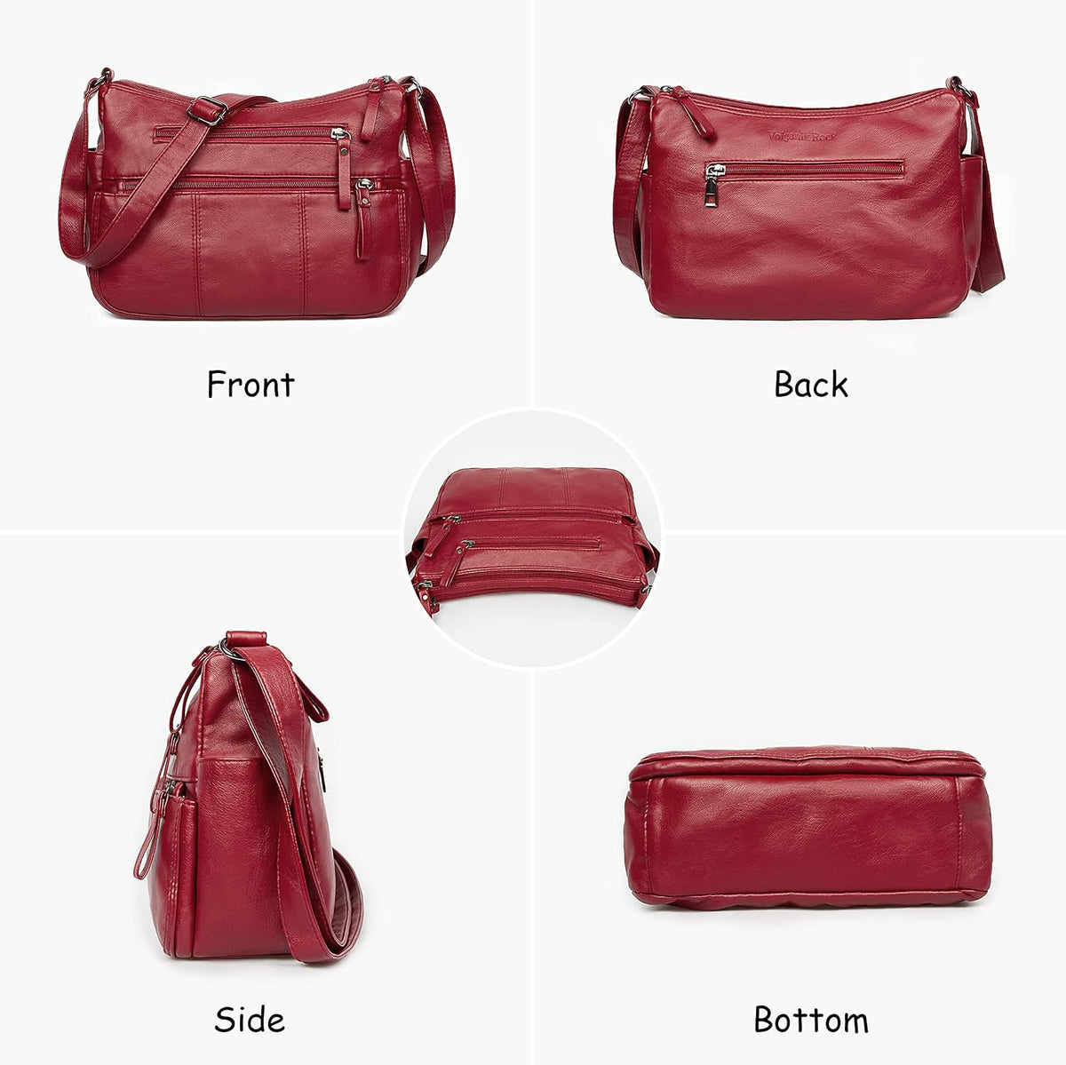 Purses for Women Soft PU Leather Shoulder Bag Ladies Crossbody Purse and handbags Lightweight Pocketbook