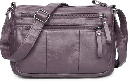 Purses for Women Soft PU Leather Shoulder Bag Ladies Crossbody Purse and handbags Lightweight Pocketbook