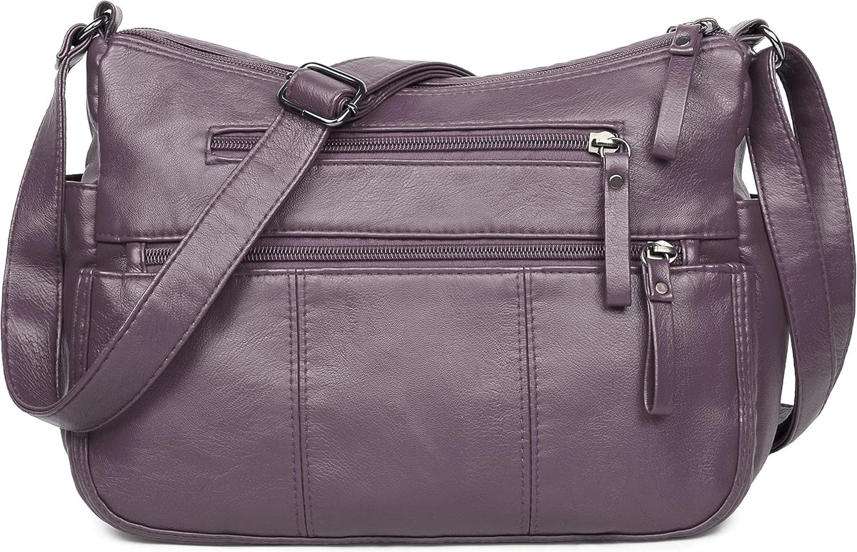 Purses for Women Soft PU Leather Shoulder Bag Ladies Crossbody Purse and handbags Lightweight Pocketbook