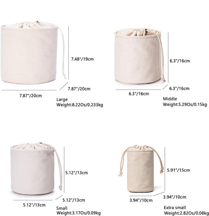 Tall Purse Organizer Insert Womens Canvas Round Handbag Organizer Storage,Handbag Purse Organizer Round Cosmetic Pouch Bag Bucket Makeup Bag