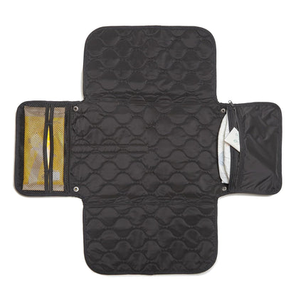 Biz – Quilted Portable Baby Diaper Changing Pad, Black
