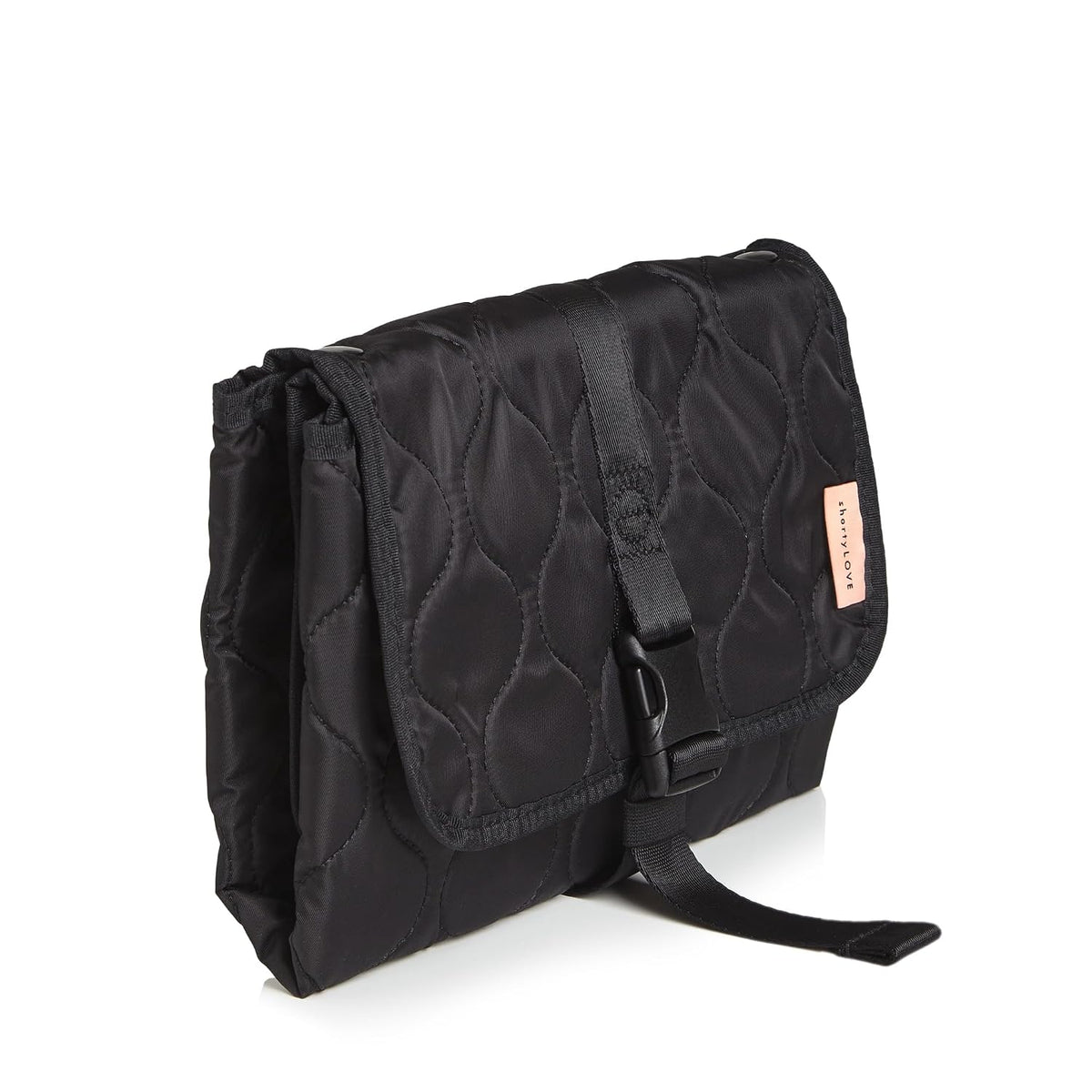 Biz – Quilted Portable Baby Diaper Changing Pad, Black
