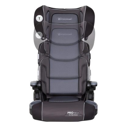 Protect 2-in-1 Folding Belt-Positioning Booster Seat, Grey Tech