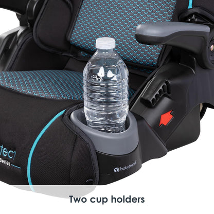 Protect 2-in-1 Folding Belt-Positioning Booster Seat, Grey Tech
