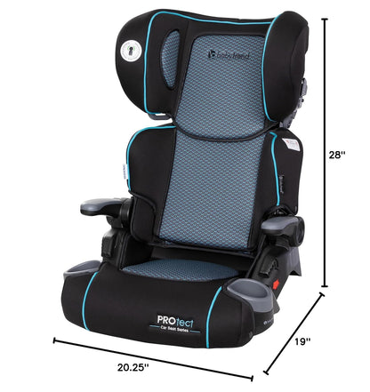 Protect 2-in-1 Folding Belt-Positioning Booster Seat, Grey Tech