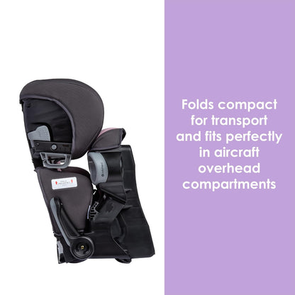 Protect 2-in-1 Folding Belt-Positioning Booster Seat, Grey Tech