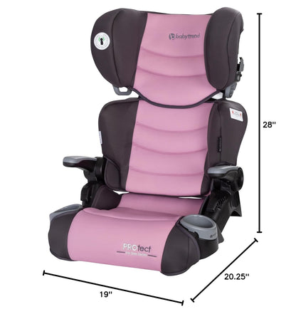 Protect 2-in-1 Folding Belt-Positioning Booster Seat, Grey Tech