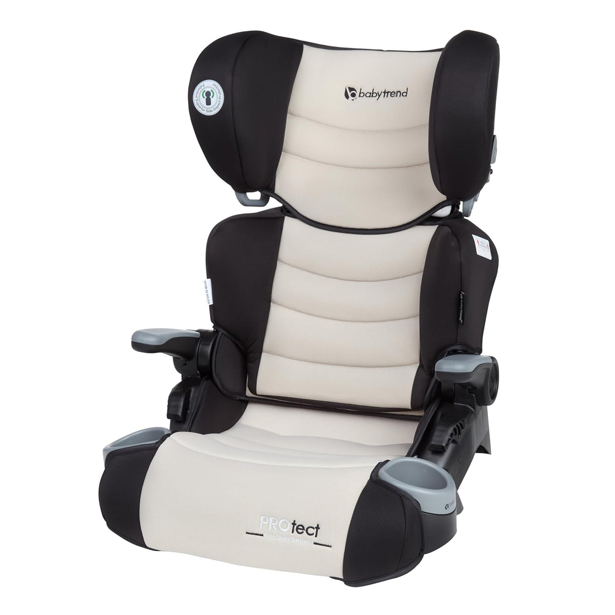 Protect 2-in-1 Folding Belt-Positioning Booster Seat, Grey Tech