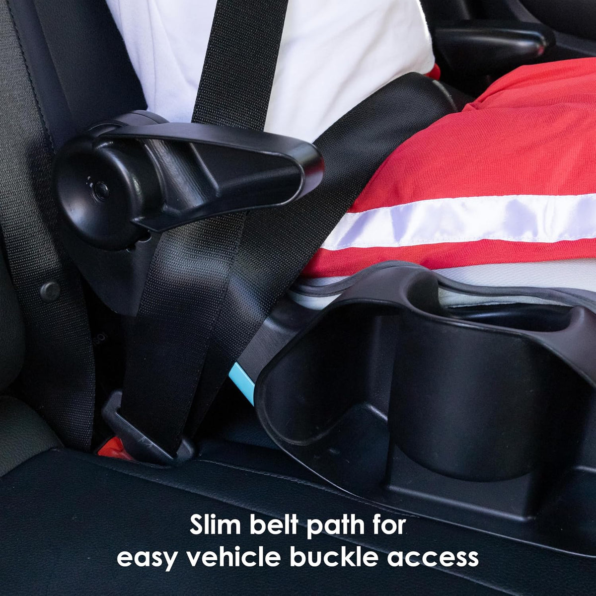 Protect 2-in-1 Folding Belt-Positioning Booster Seat, Grey Tech