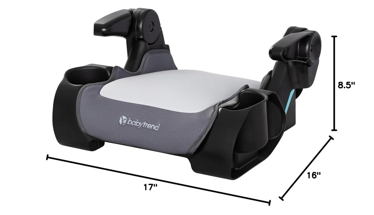 Protect 2-in-1 Folding Belt-Positioning Booster Seat, Grey Tech