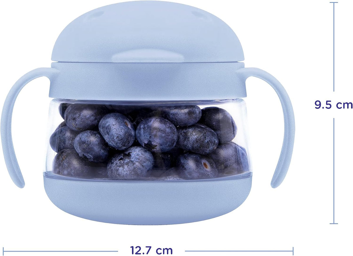 Tweat Snack Container for Kids & Toddlers, Blush Pink