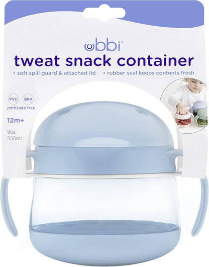 Tweat Snack Container for Kids & Toddlers, Blush Pink