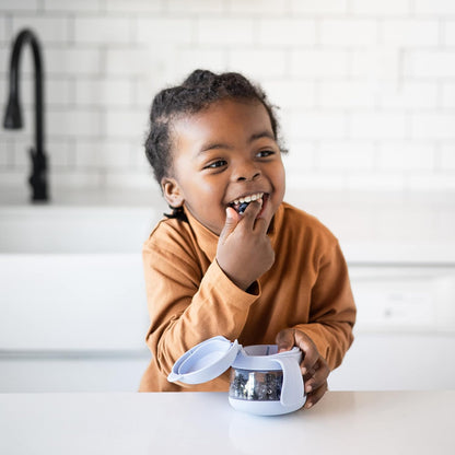 Tweat Snack Container for Kids & Toddlers, Blush Pink