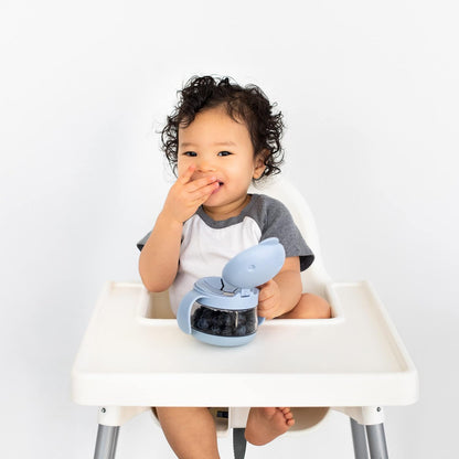 Tweat Snack Container for Kids & Toddlers, Blush Pink