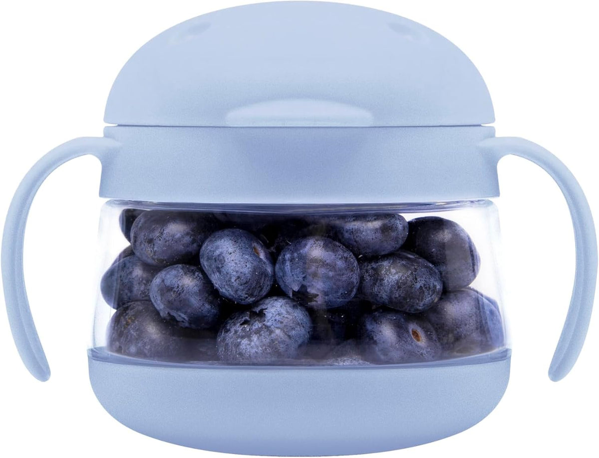Tweat Snack Container for Kids & Toddlers, Blush Pink