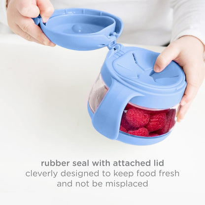 Tweat Snack Container for Kids & Toddlers, Blush Pink