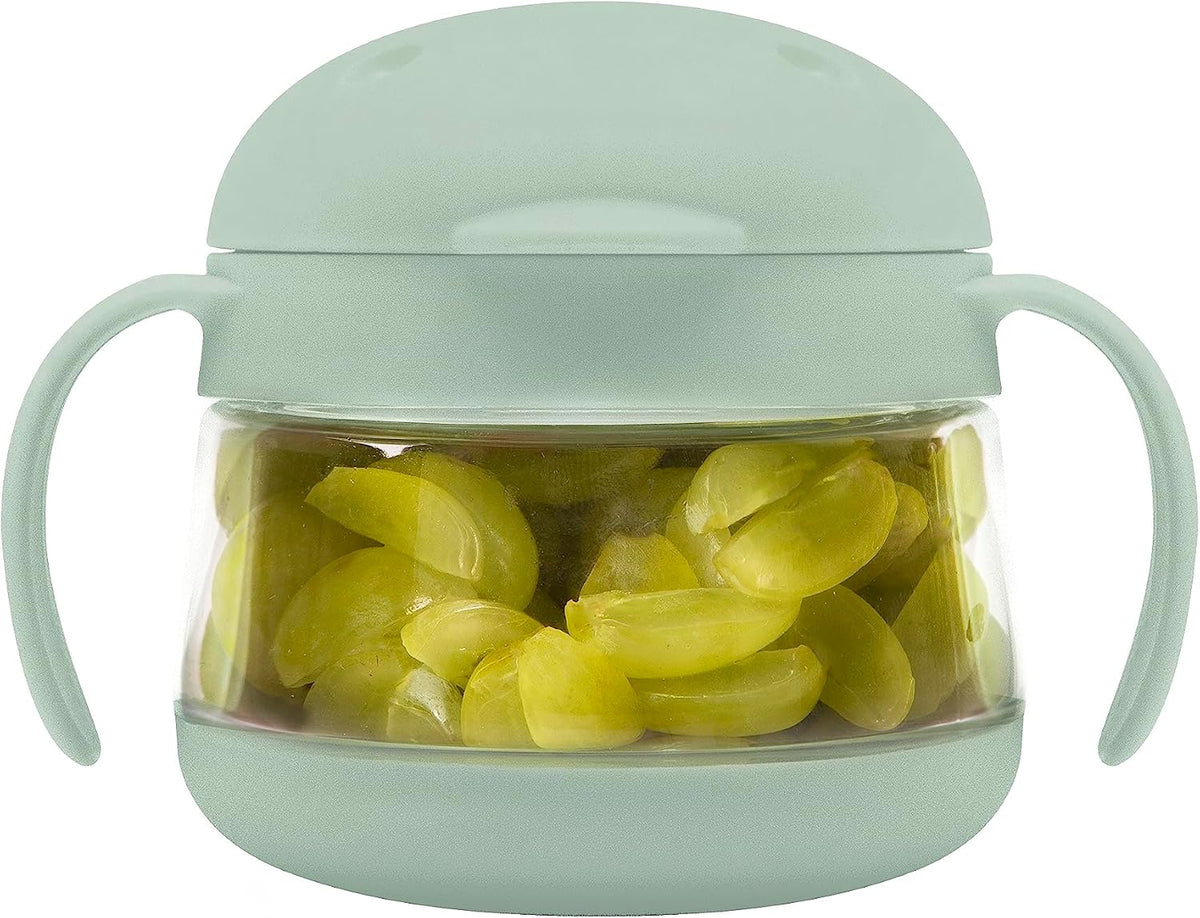 Tweat Snack Container for Kids & Toddlers, Blush Pink