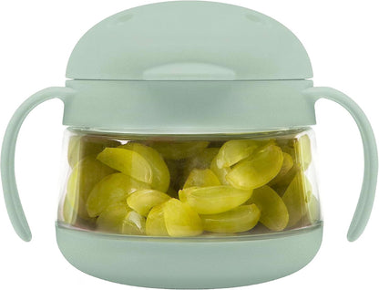Tweat Snack Container for Kids & Toddlers, Blush Pink