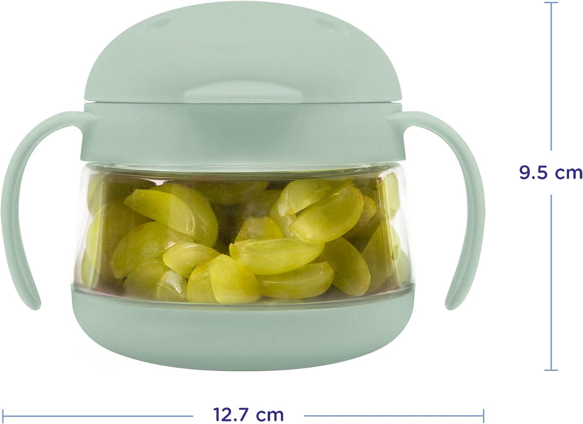 Tweat Snack Container for Kids & Toddlers, Blush Pink