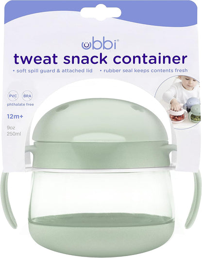 Tweat Snack Container for Kids & Toddlers, Blush Pink