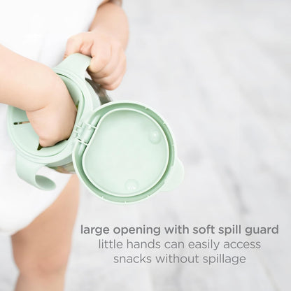 Tweat Snack Container for Kids & Toddlers, Blush Pink
