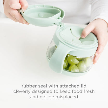 Tweat Snack Container for Kids & Toddlers, Blush Pink