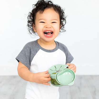 Tweat Snack Container for Kids & Toddlers, Blush Pink