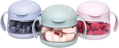 Tweat Snack Container for Kids & Toddlers, Blush Pink