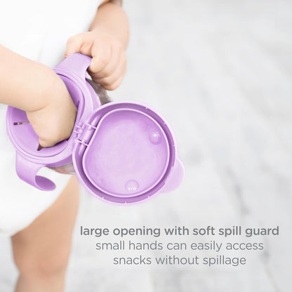 Tweat Snack Container for Kids & Toddlers, Blush Pink