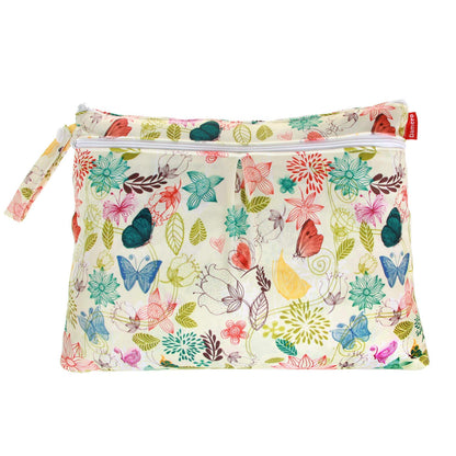 3Pcs Cloth Diapers Wet Dry Bag, Travel Organizer Bags, Jungle
