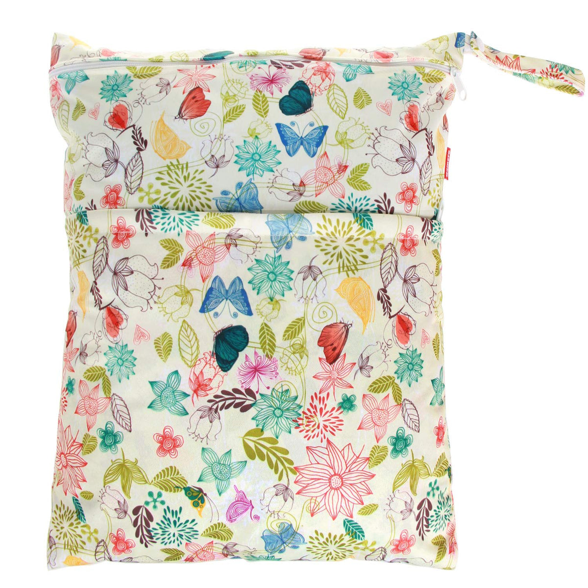 3Pcs Cloth Diapers Wet Dry Bag, Travel Organizer Bags, Jungle