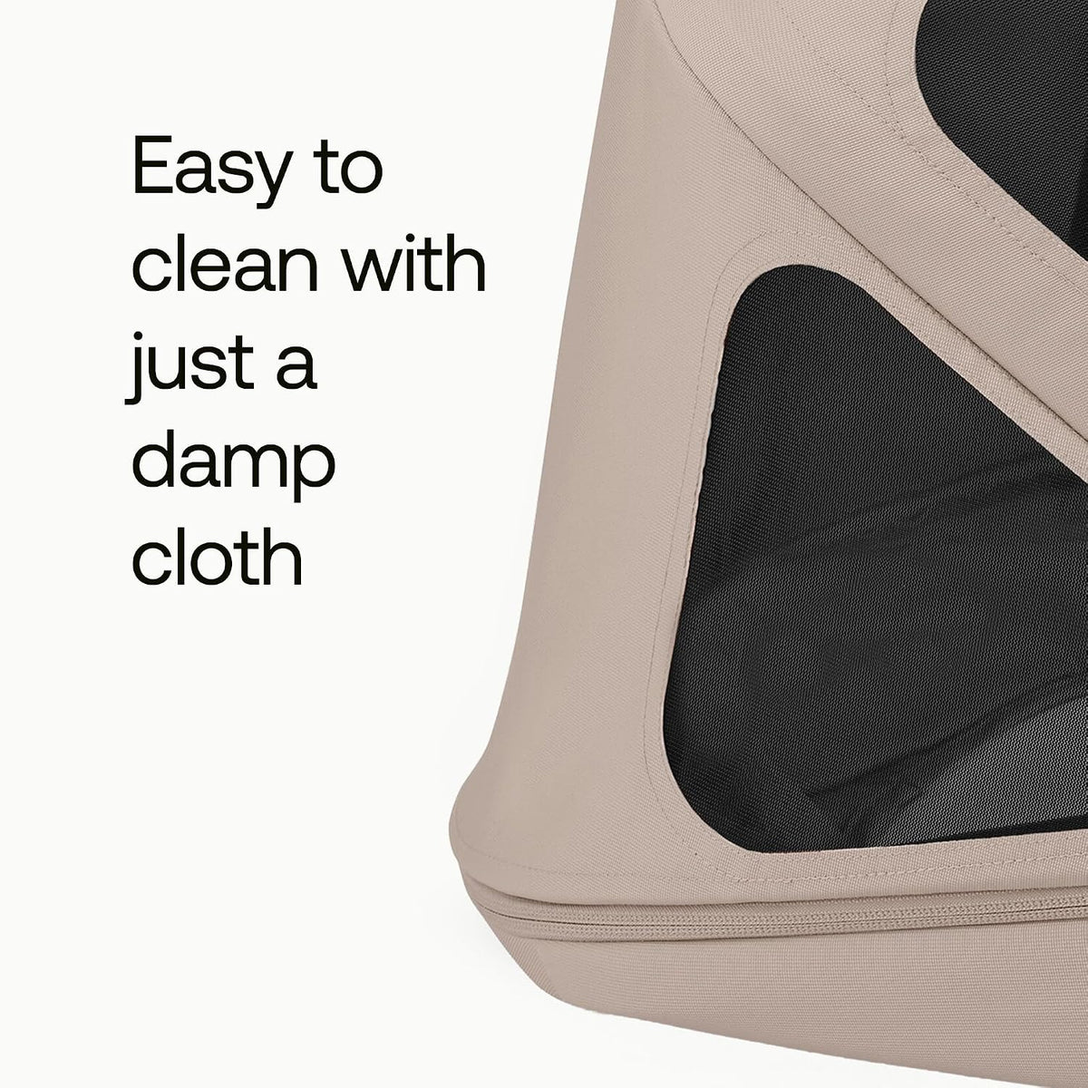 Breezy Sun Canopy with Mosquito Net for Donkey Strollers - Desert Taupe